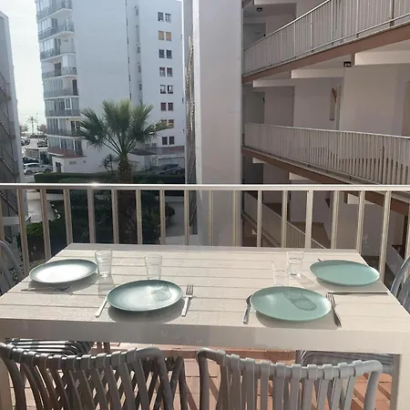 En 2ª Linea De Playa Con Terraza, Parking Y Wifi, Cerca De Comercios. - Es-258-119 Apartment